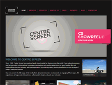 Tablet Screenshot of centrescreen.co.uk